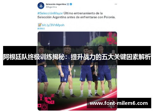阿根廷队终极训练揭秘：提升战力的五大关键因素解析