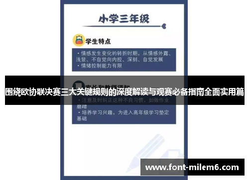 围绕欧协联决赛三大关键规则的深度解读与观赛必备指南全面实用篇